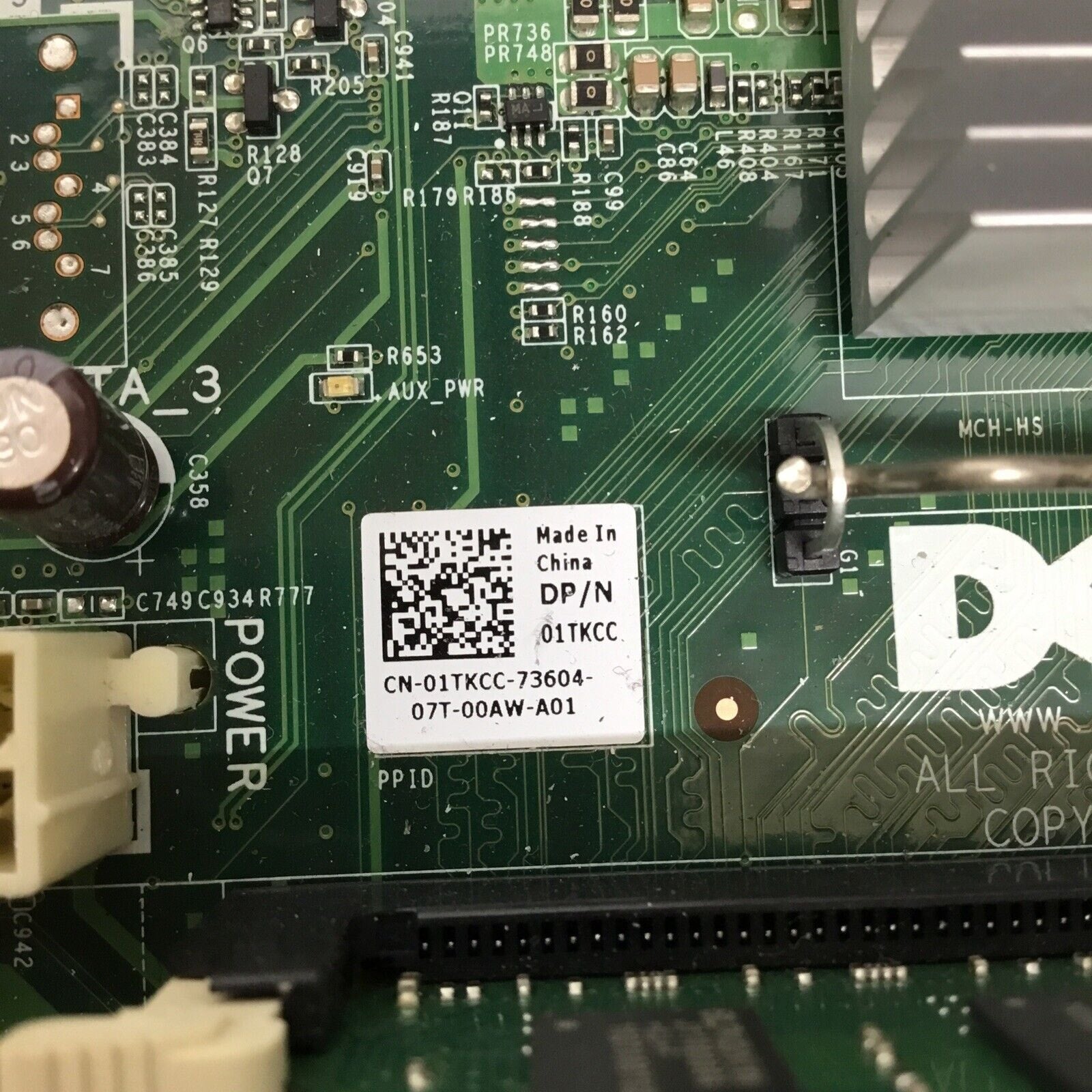 Genuine Dell Optiplex 380 SFF System Motherboard 1TKCC 01TKCC W/ CPU & Ram