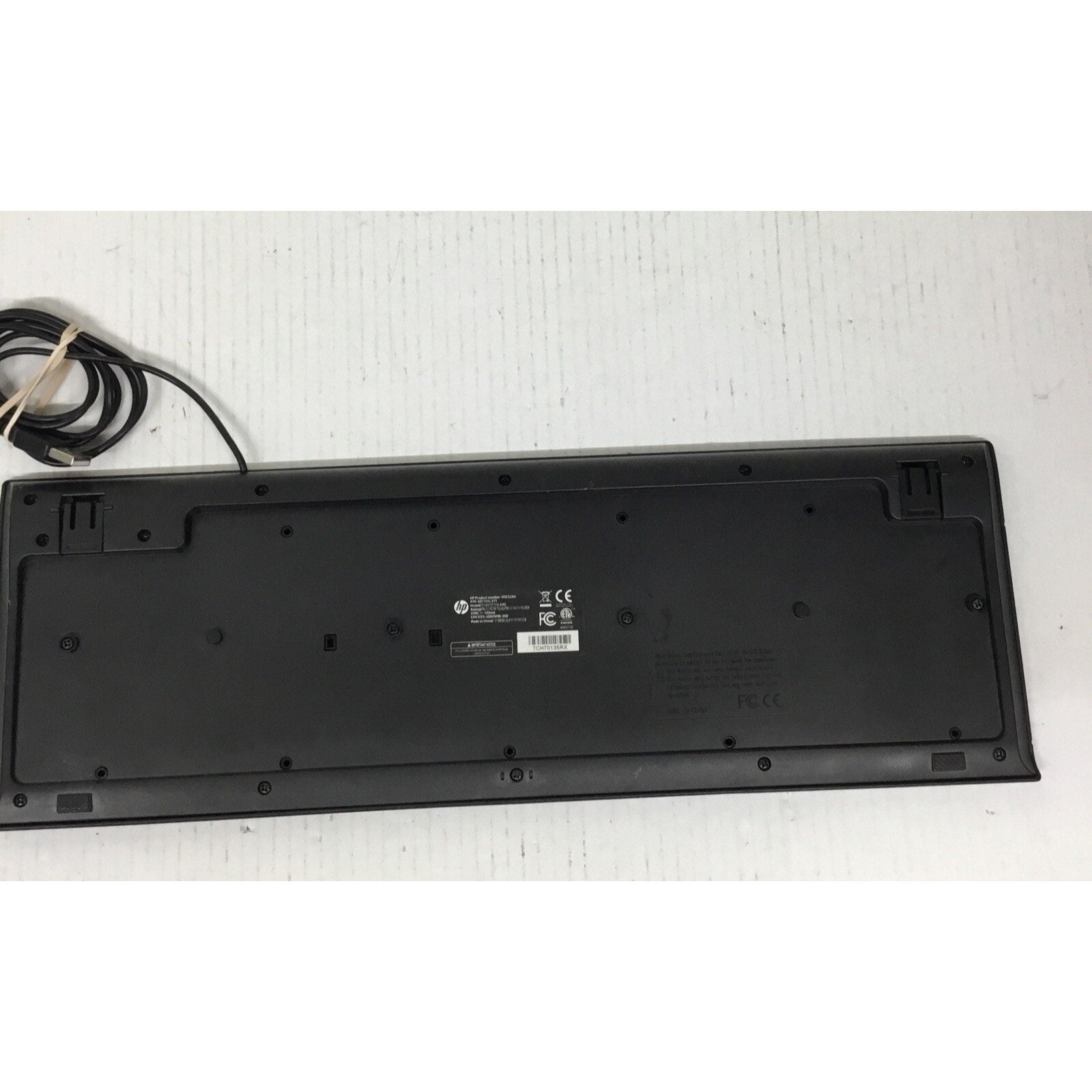 HP Black USB Wired Keyboard K45 691725-371 H3C52AA