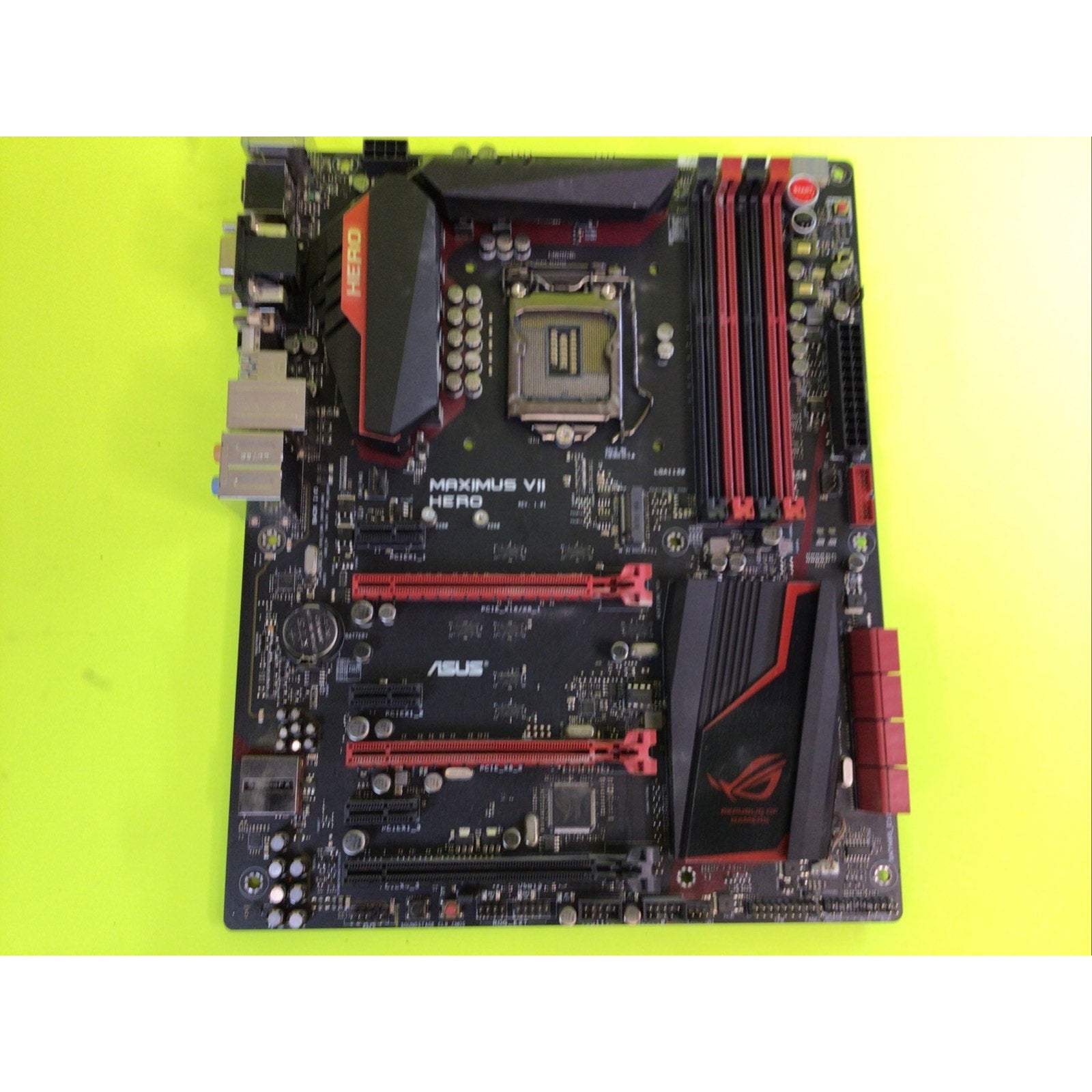 ASUS MAXIMUS VII HERO LGA 1150 Intel Motherboard