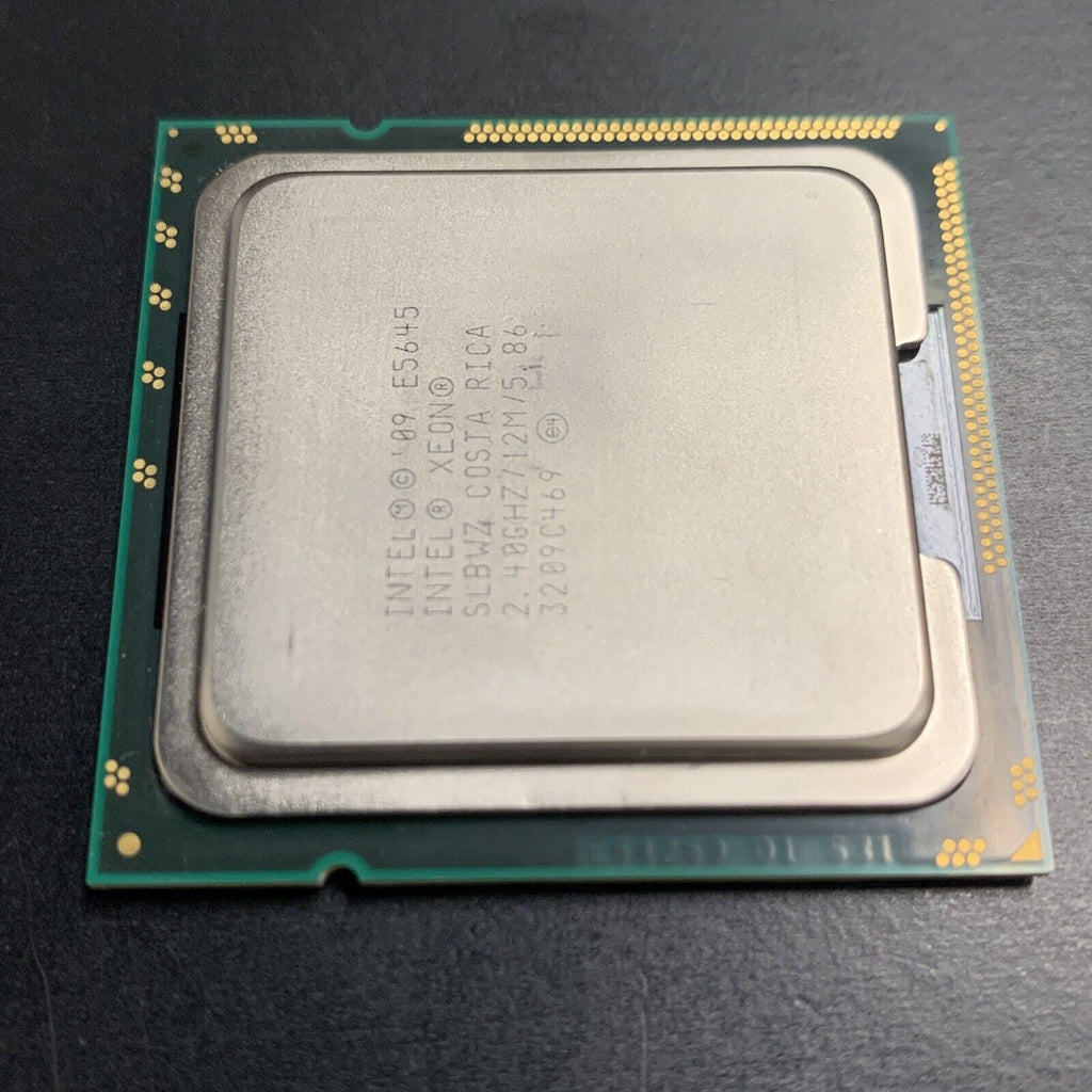 Intel Xeon E5645 SLBWZ 2.4GHz 6C 12MB Socket LGA 1366 Server CPU Processor