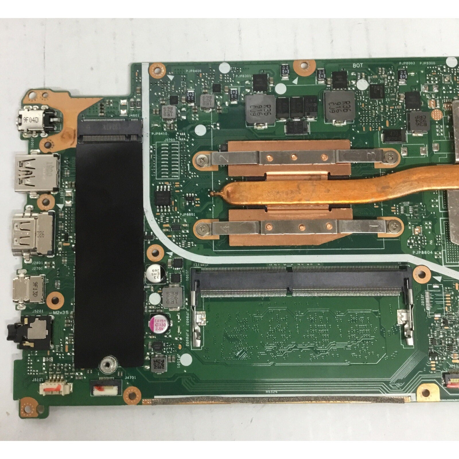 PARTS ASUS VivoBook 15 F512DA RYZEN 5 3500U 2.10Ghz Motherboard 60NB0LZ0-MB1410