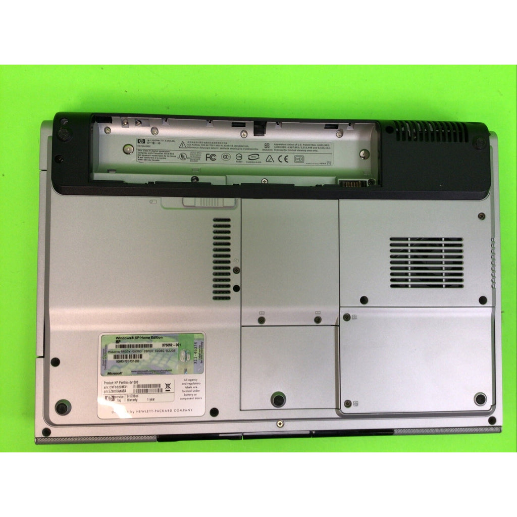 HP Pavilion dv1000 dv1738od Intel Centrino T1350 512MB RAM NO HDD NO BATTERY