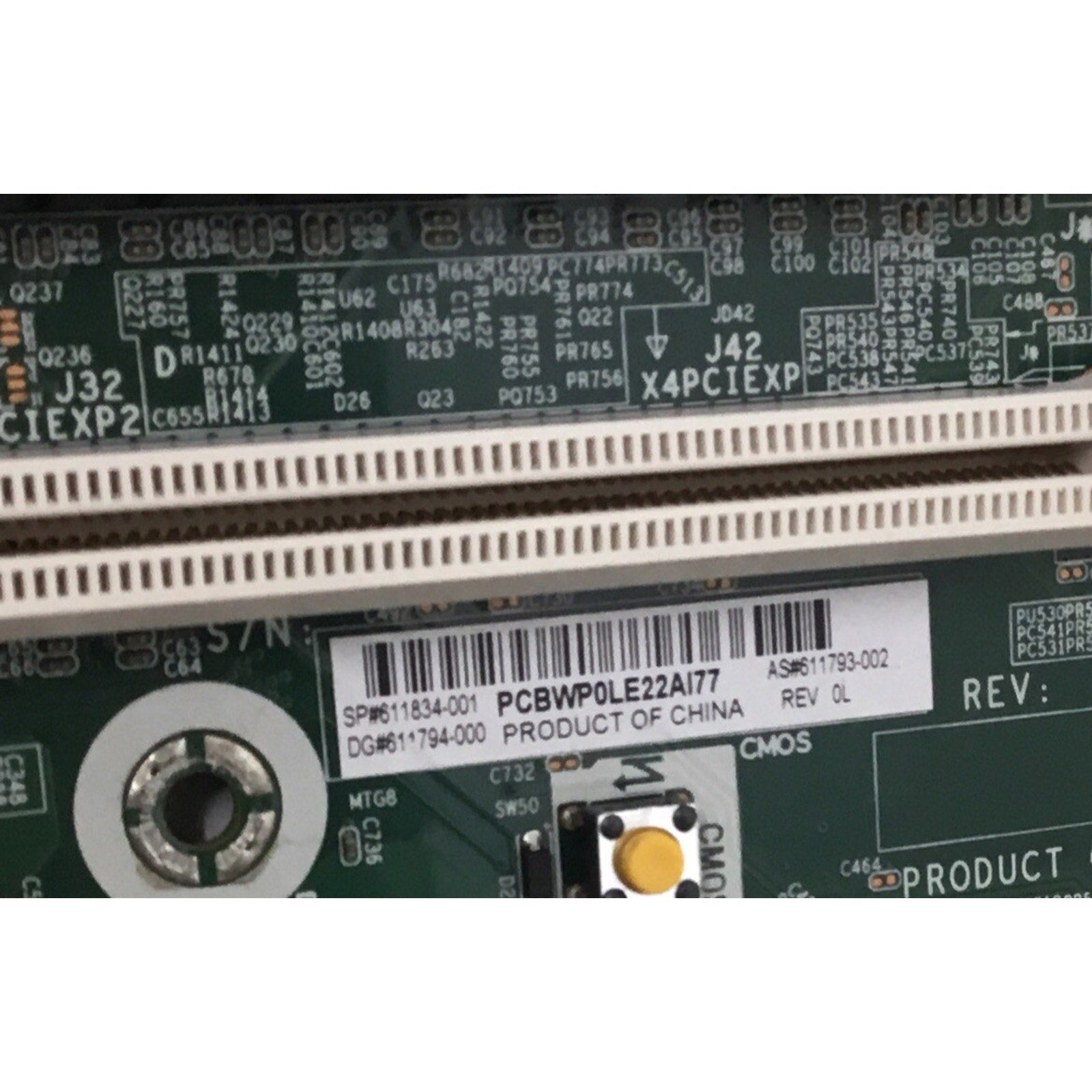 HP Elite Motherboard LGA1155 611793-002 i5-2400 8G No IO Shield