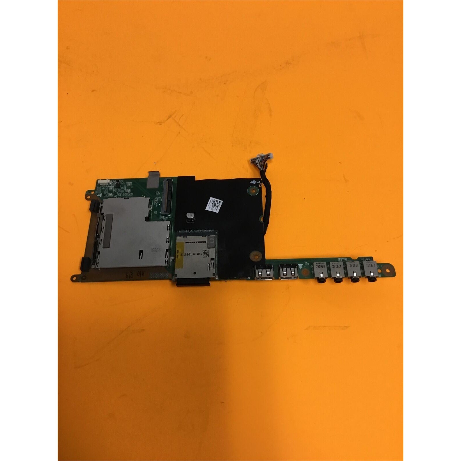 OEM DELL F71XN ALIENWARE M17X R2 USB AUDIO JACK BOARD W/SD CARD READER CN-0F71XN