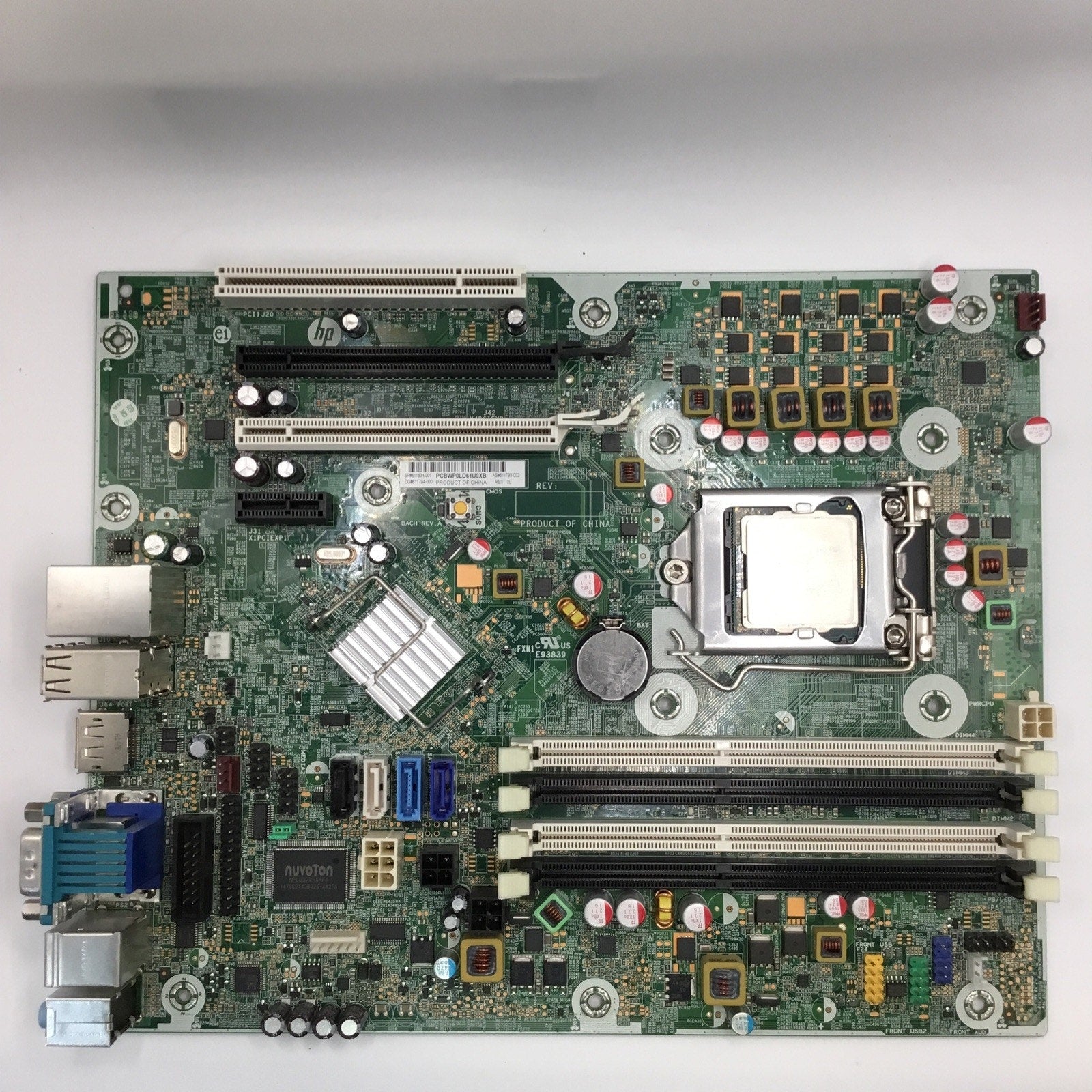 HP Elite 8200 SFF LGA 1155 DDR3 SDRAM Desktop Motherboard + i5-2400 611793-002