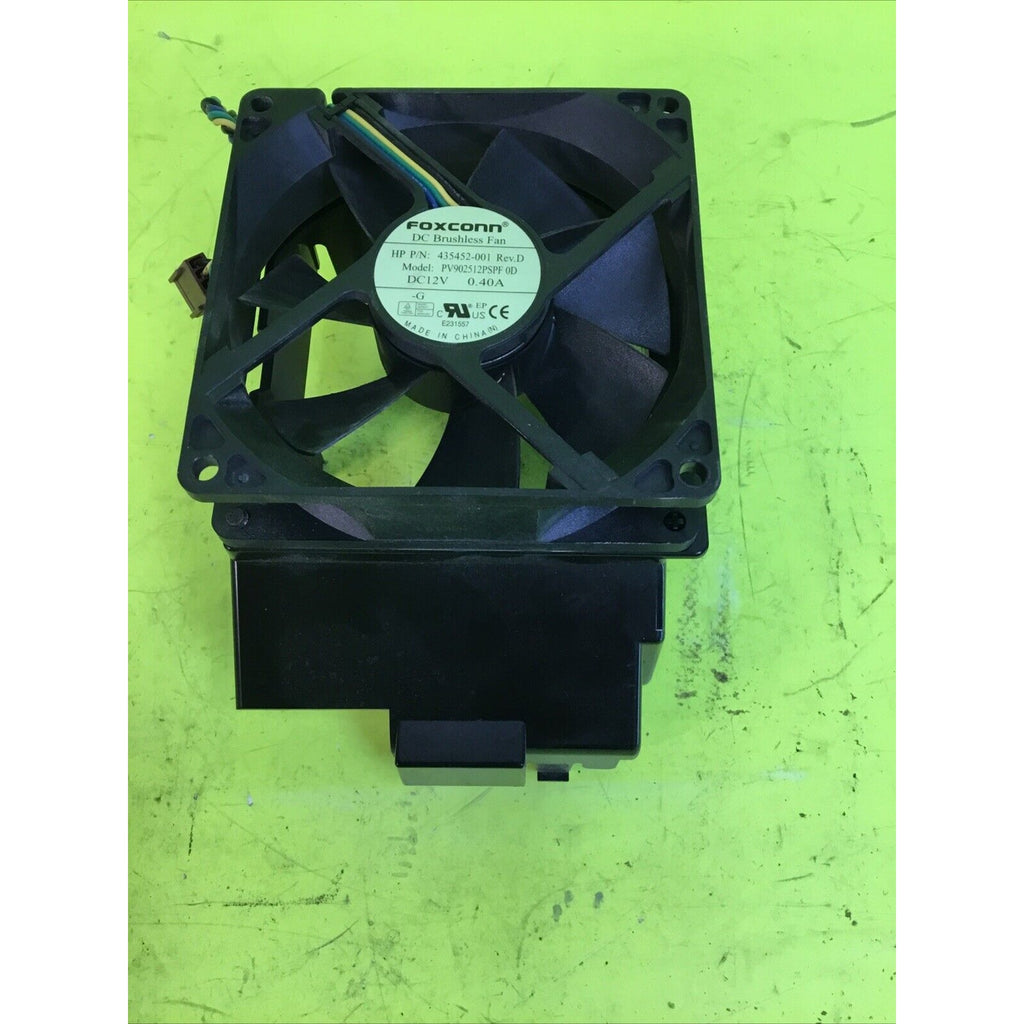 Foxconn PV902512PSPF 92mm x 25mm HP DC5700s DC5850 CPU Fan w/Shroud 4 Pin B130