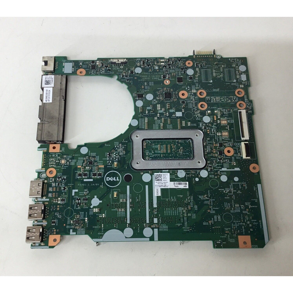 CN-0DKK57 For Dell Inspiron 3567 DDR4 Motherboard With Heatsink - For Parts