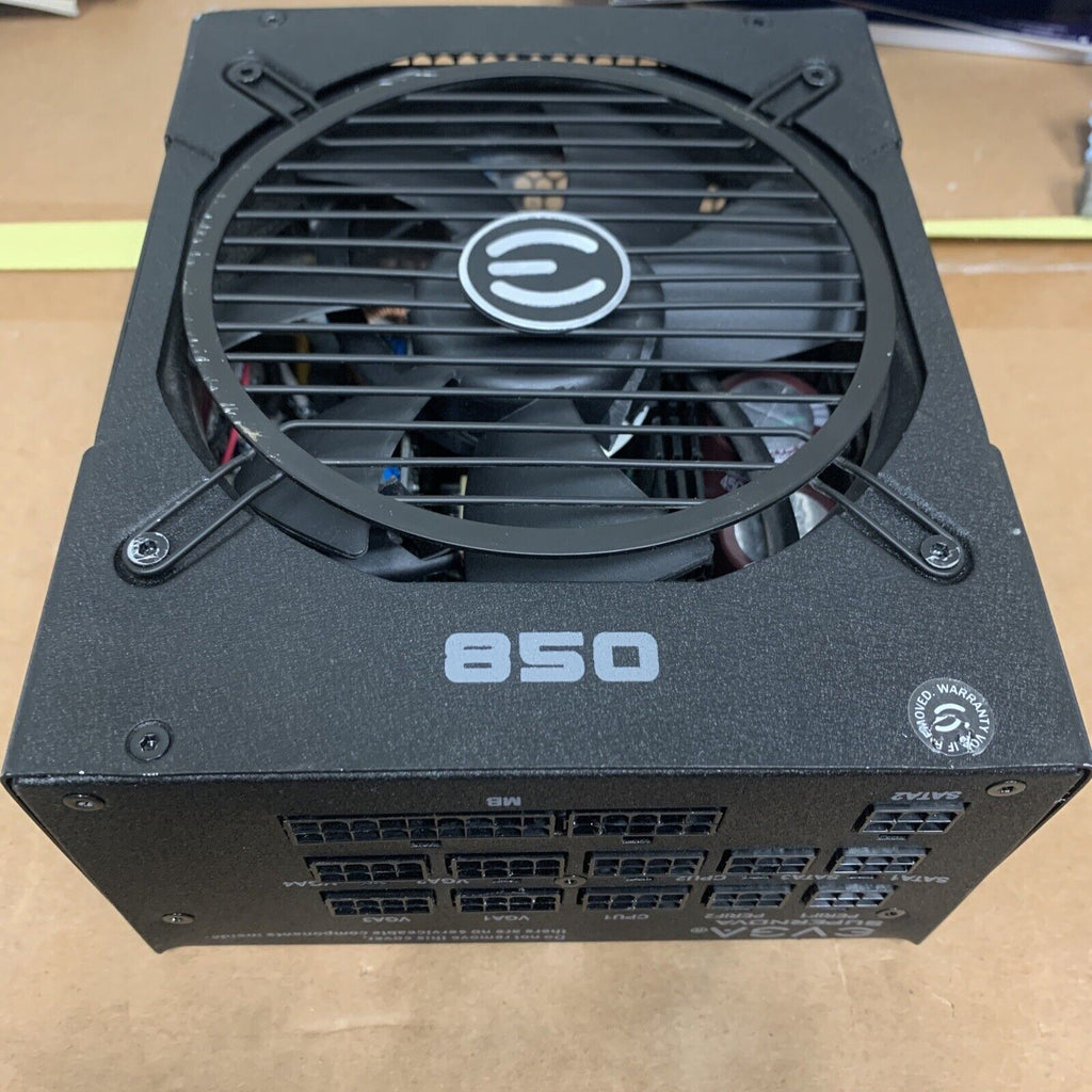 *DAMAGED* EVGA SuperNOVA 120-GP-0850-X1, 850 G+, 80 Plus Gold 850W (B1) - Broken