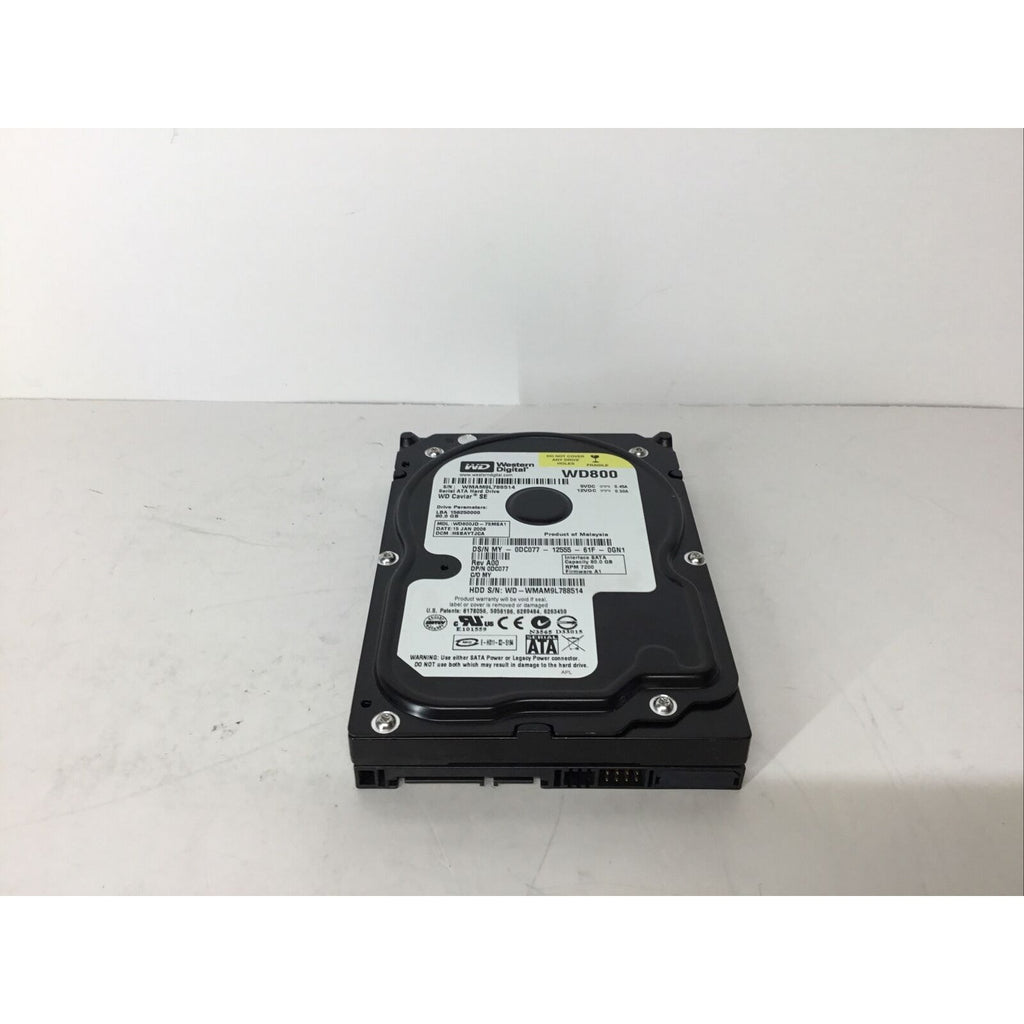 Western Digital WD Caviar SE SATA Dell DC077 7200RPM 80 GB Hard Drive WD800JD