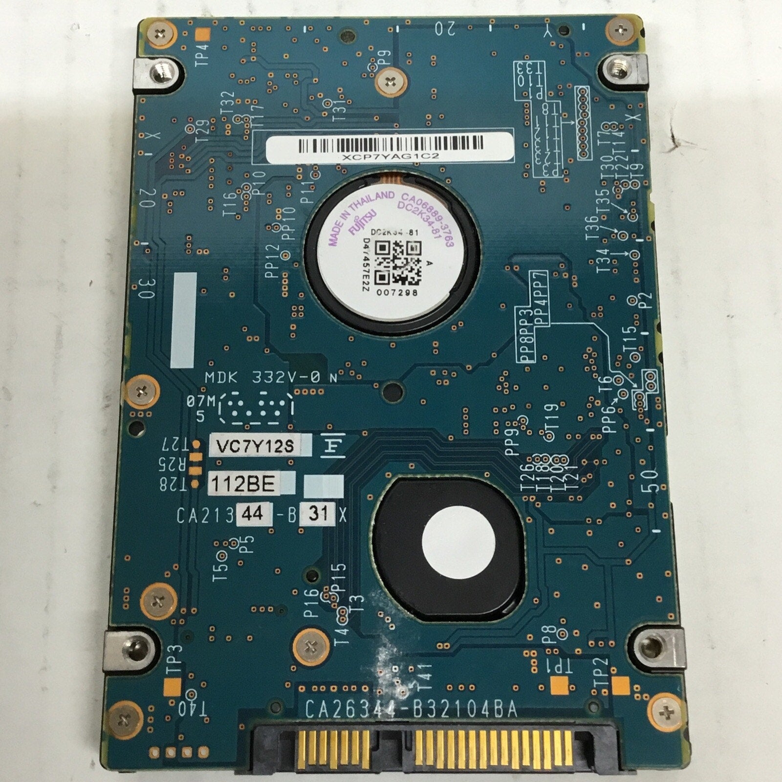 446498-001 Fujitsu HDD 120Gb Sata 1.5GB 5400 Rpm 2.5In