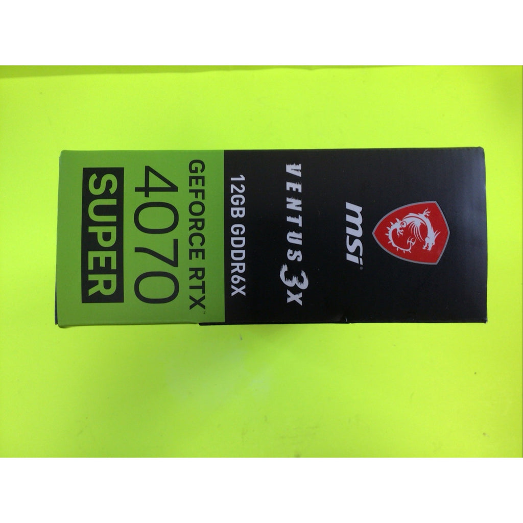 MSI Ventus 3x RTX 4070 Super BOX ONLY