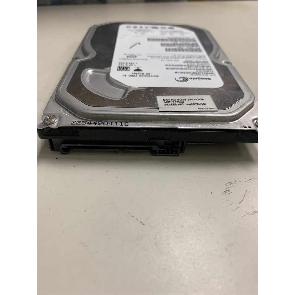 Seagate Barracuda 7200.10 80GB ST380815AS 7200RPM SATA 3.5" Internal Hard Drive