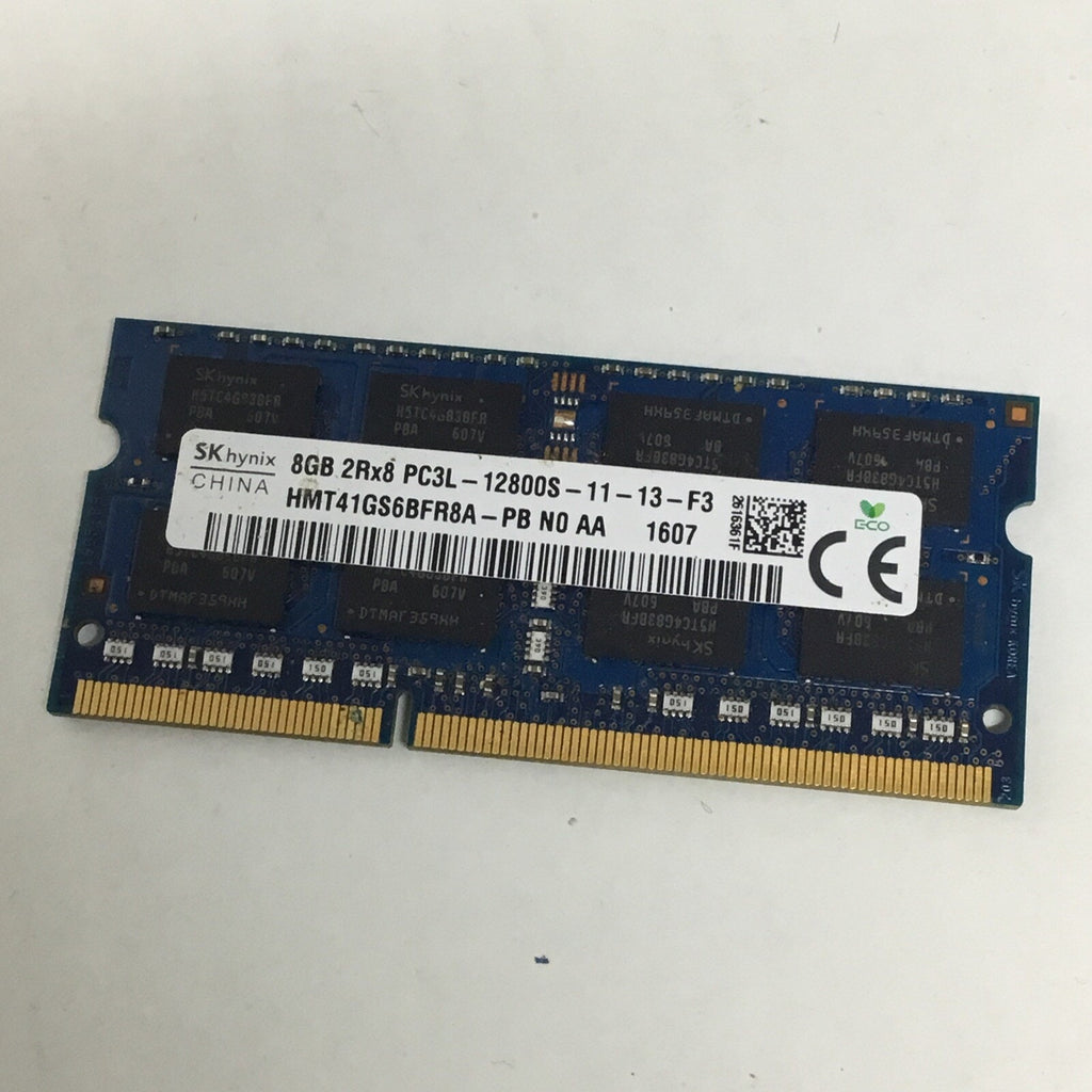 SK Hynix 8 GB 2Rx8 PC3L-12800S DDR3 Laptop Memory Ram HMT41GS6BFR8A-PB