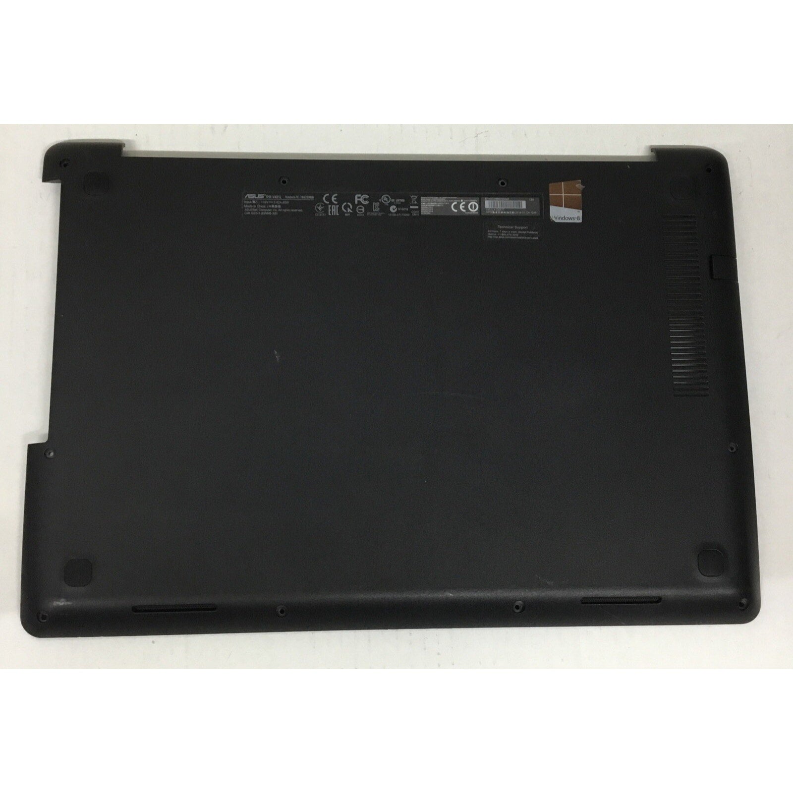 Original Asus V451L 14" Matte Black Base Case Cover - 13NB02U1AP0301