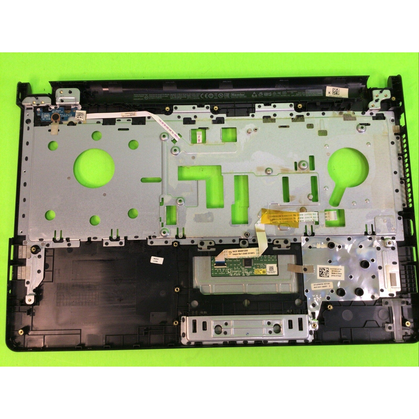 DELL INSPRION 15 5558 5555 PALMREST TOUCHPAD *LAM12* 0T7K57 T7K57