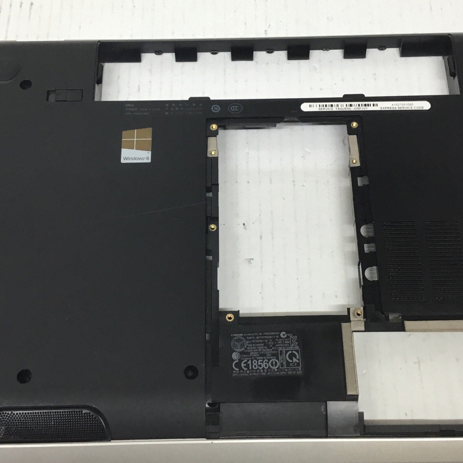 GENUINE DELL INSPIRON 5520 LAPTOP BOTTOM BASE CHASSIS K1R3M 0K1R3M