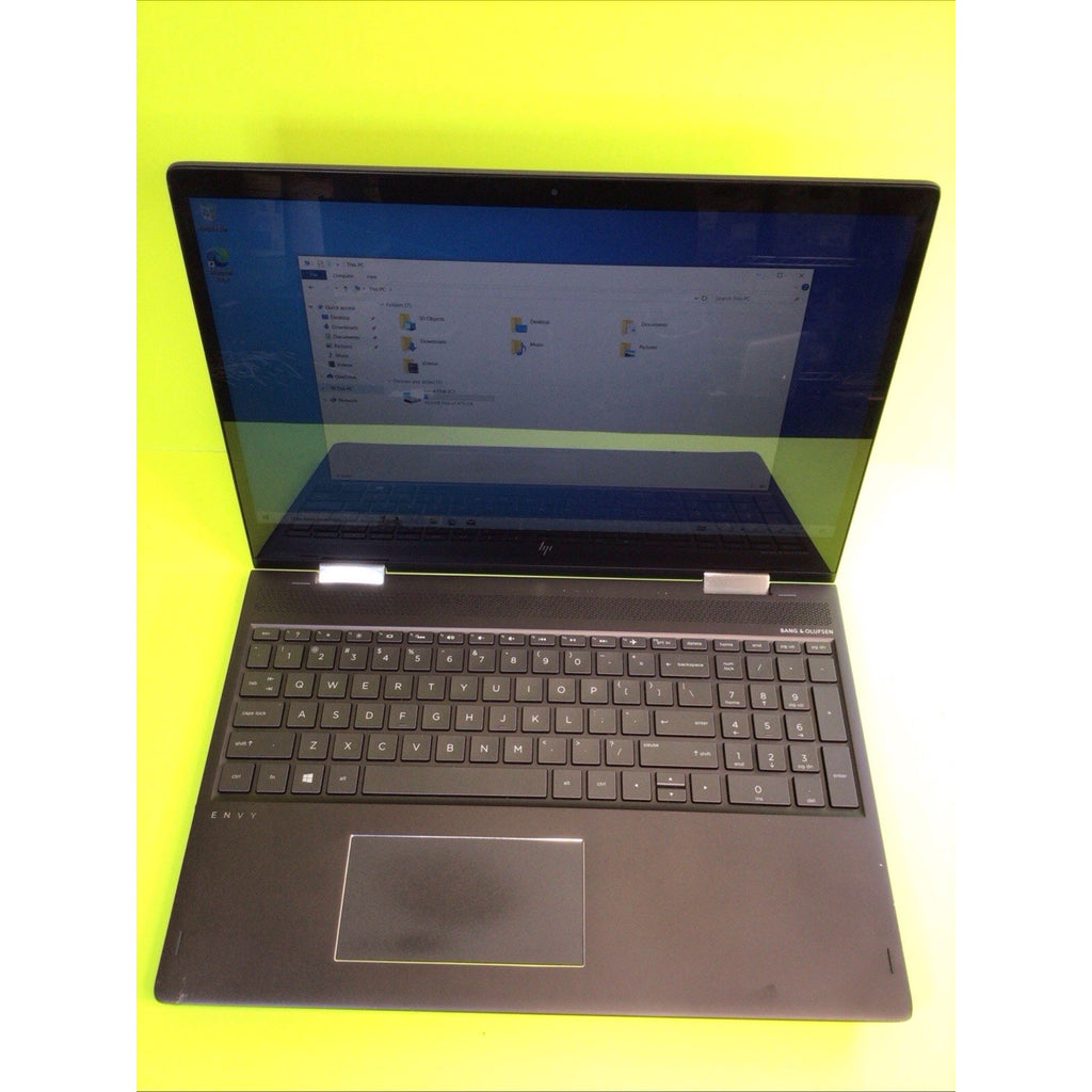 HP Envy x360 15-bq075nr AMD FX9800P Radeon R7 12GB RAM 512GB SSD Windows 10