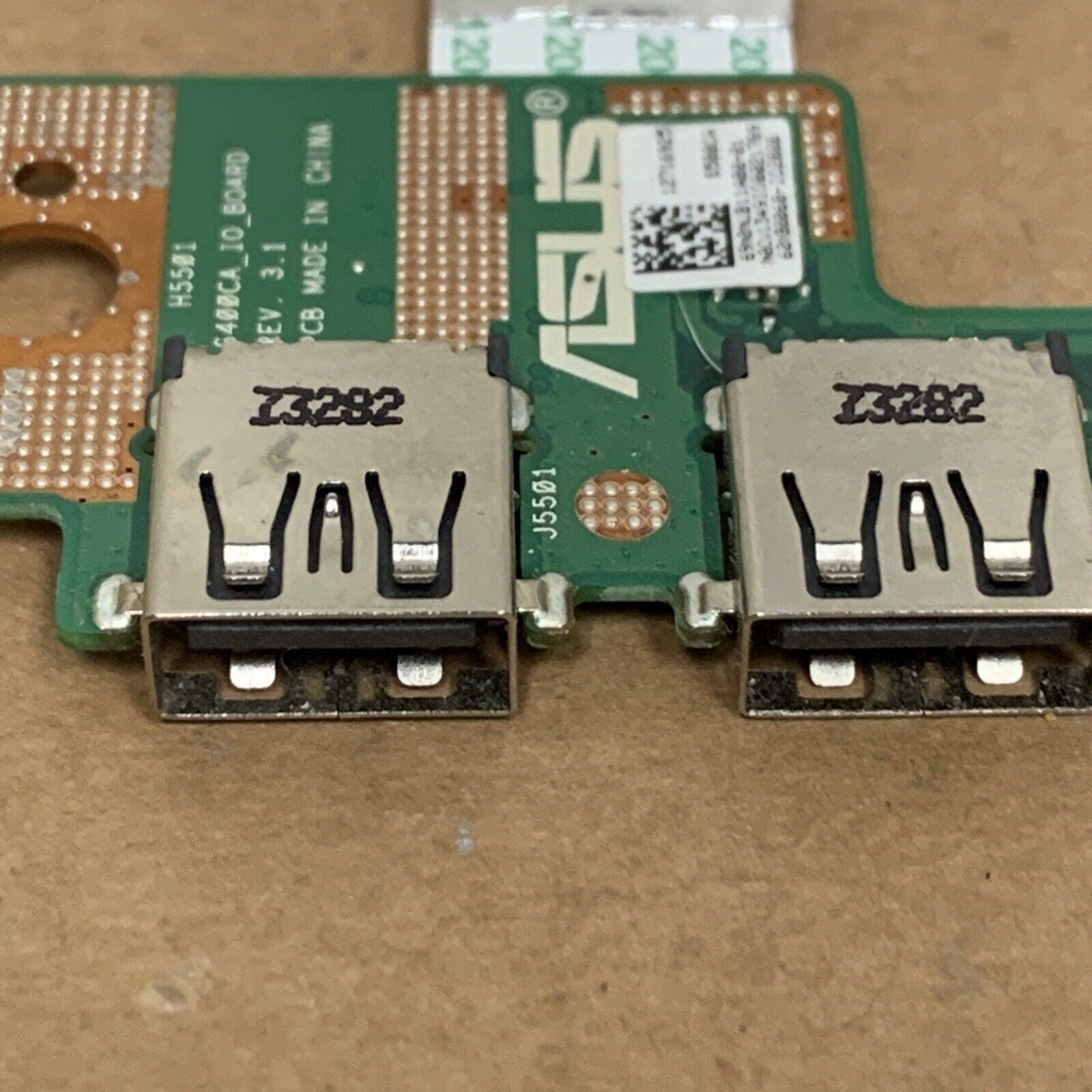 ORIGINAL ASUS S400C/V500 IO BOARD & CABLE 60NB0050-IO1 - S400CA_IO_Board - H5501