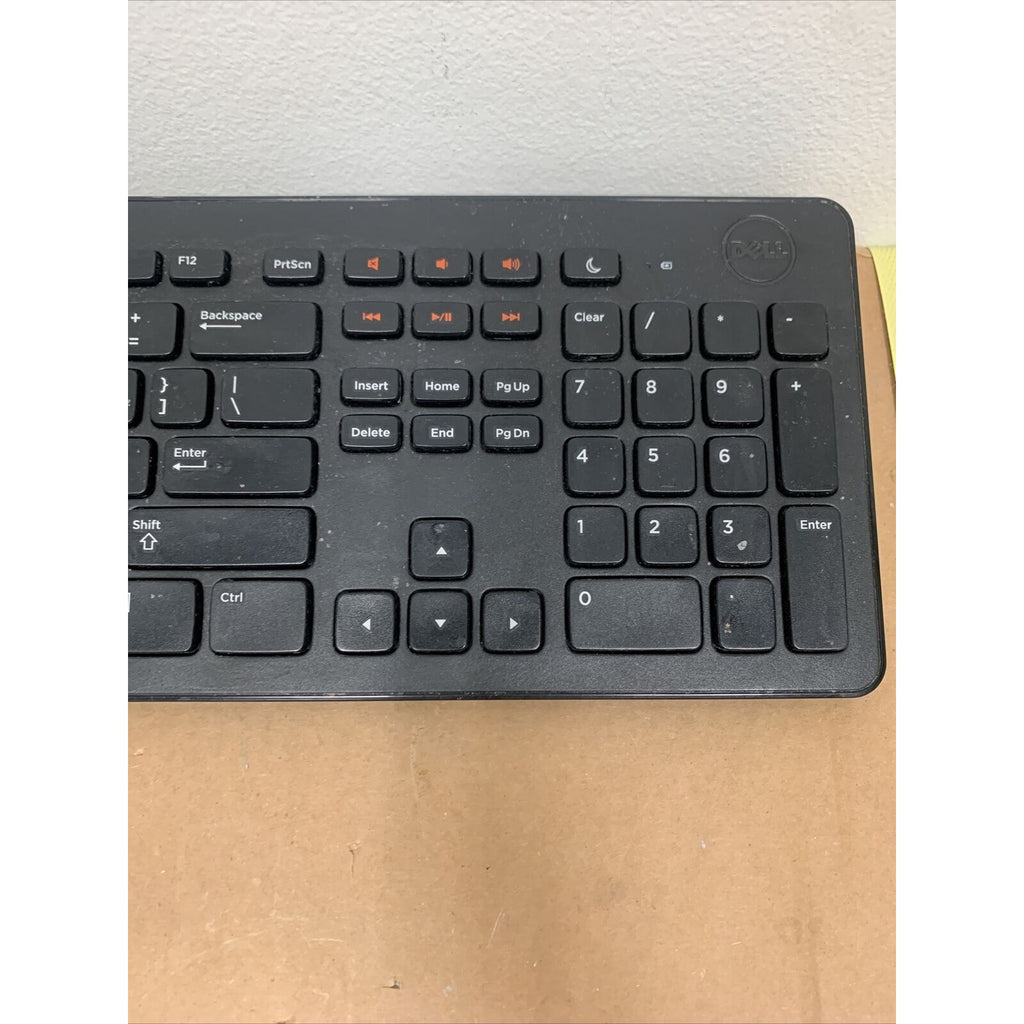 Genuine Dell Wireless Keyboard KM632 0KJW6K KJW6K (USB Receiver Not included)