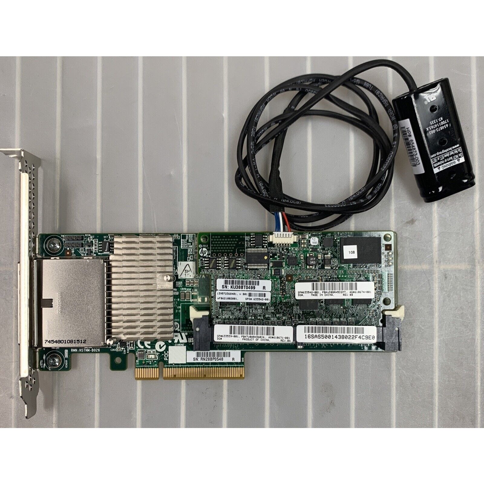 HP 633539-001 Smart Array P421 1GB PCIe x8 SAS RAID Controller Card - 610671-003