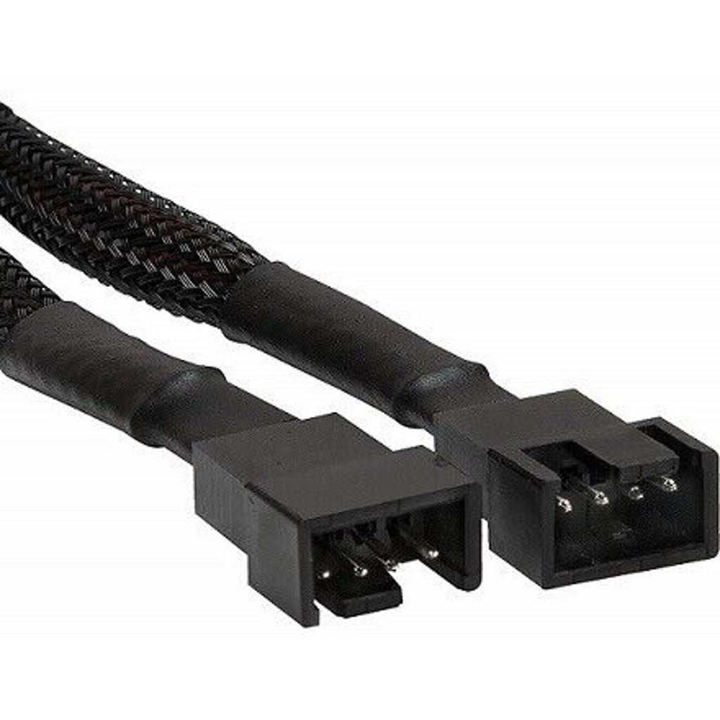12-inch 4-Pin Fan Power Splitter Cable - FMM - 1ft Fan Y Cable