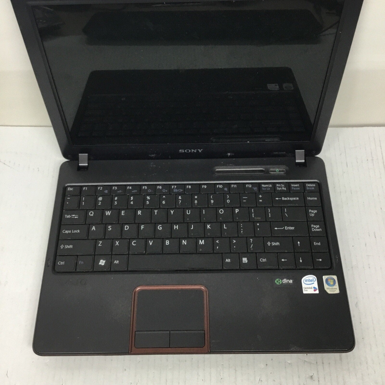 SONY VAIO PCG-6R3L Centrino Duo / No Adapter/ No HDD / Bad Batt / Doesn't power