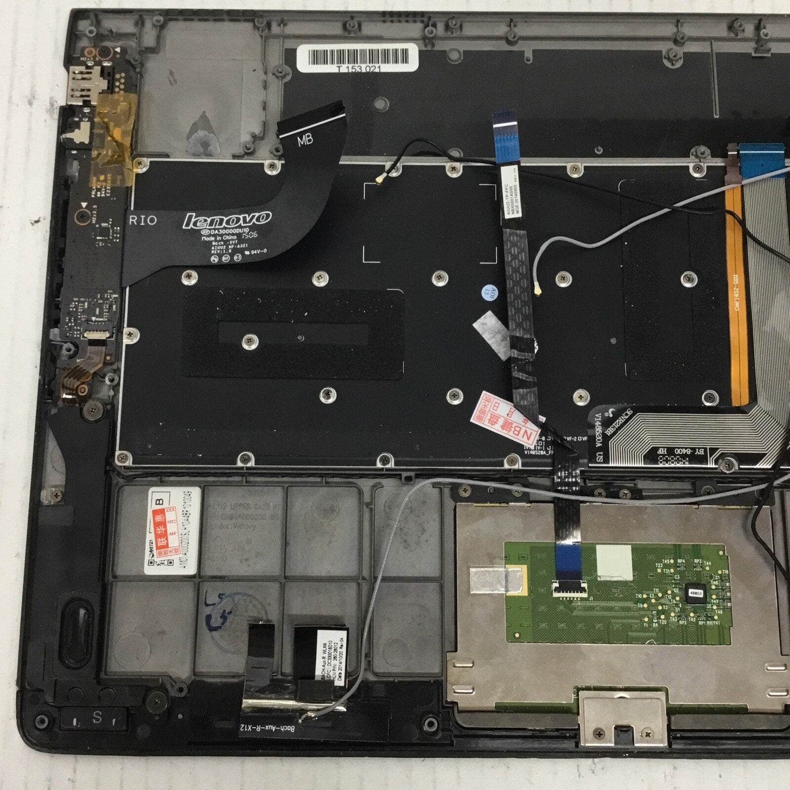 Lenovo Yoga 3 Pro 13.3" Palmrest Touchpad Keyboard Backlit EA0TA000200