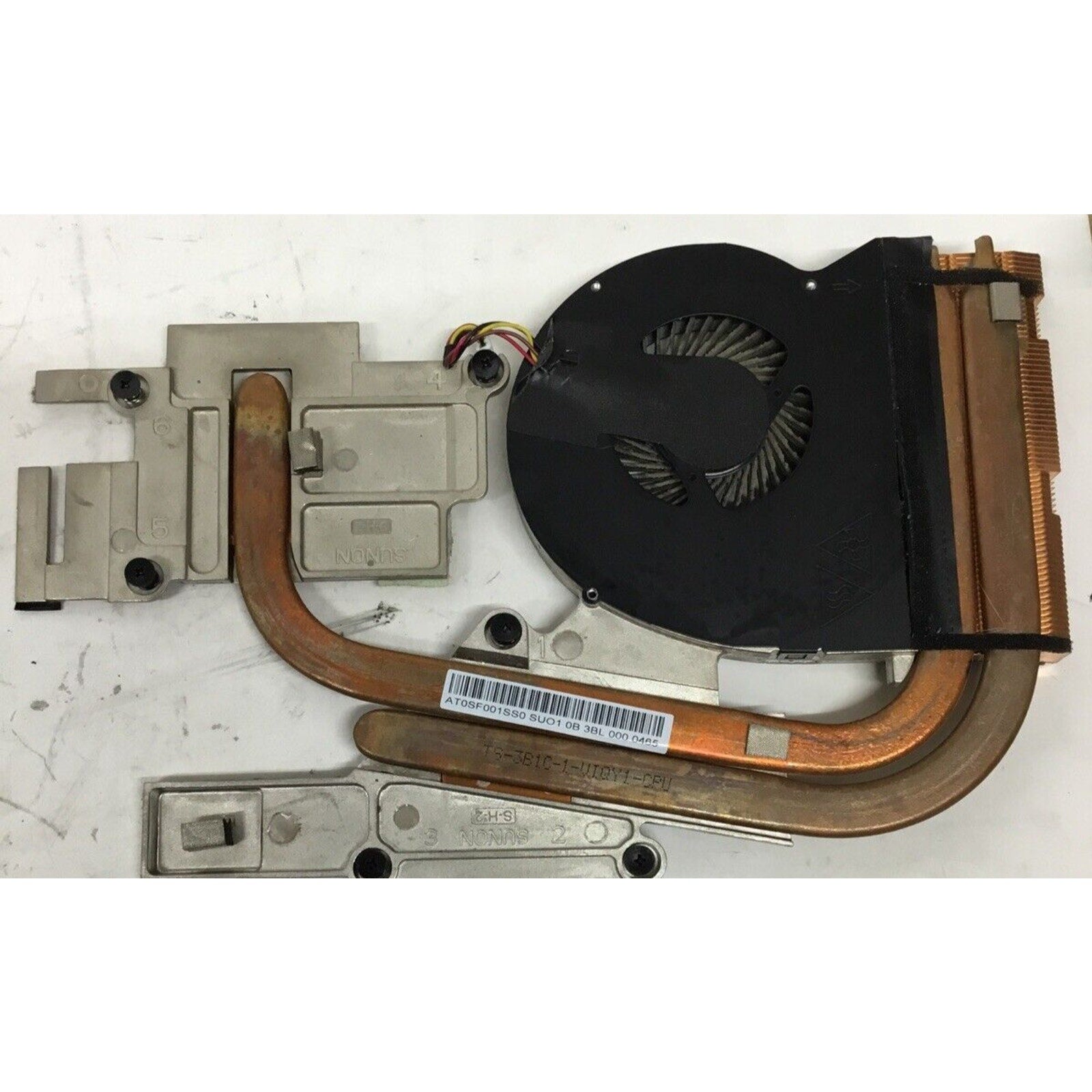 Genuine Lenovo IdeaPad Y510 Series Cooling Heatsink and Fan p/n AT0SF001SS0