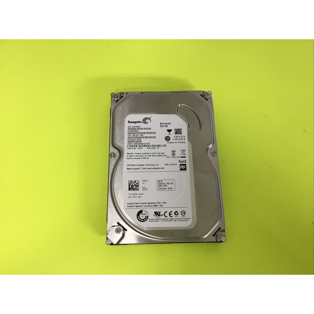 Seagate Barracuda ST500DM002 3.5" 500GB 7200RPM SATA Hard Drive 1BD142-502