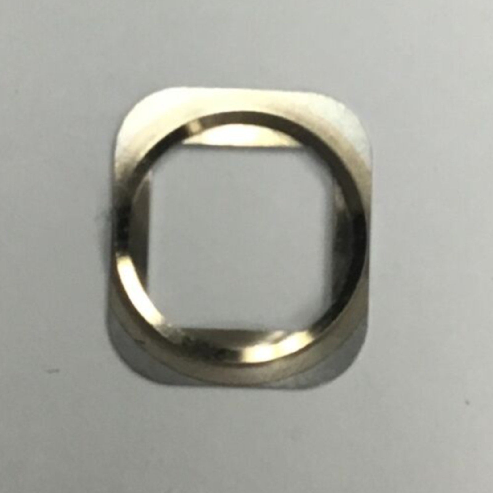 3X Home Button Ring for Apple iPhone 6 Gold Push Key Touch Select Replacement