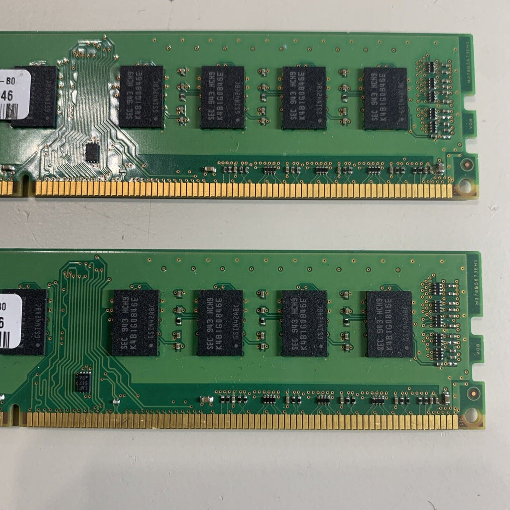 Samsung M378B5673EH1-CH9 4GB (2GBx2) DDR3 PC3-10600U Ram TESTED - 2 Sticks Total