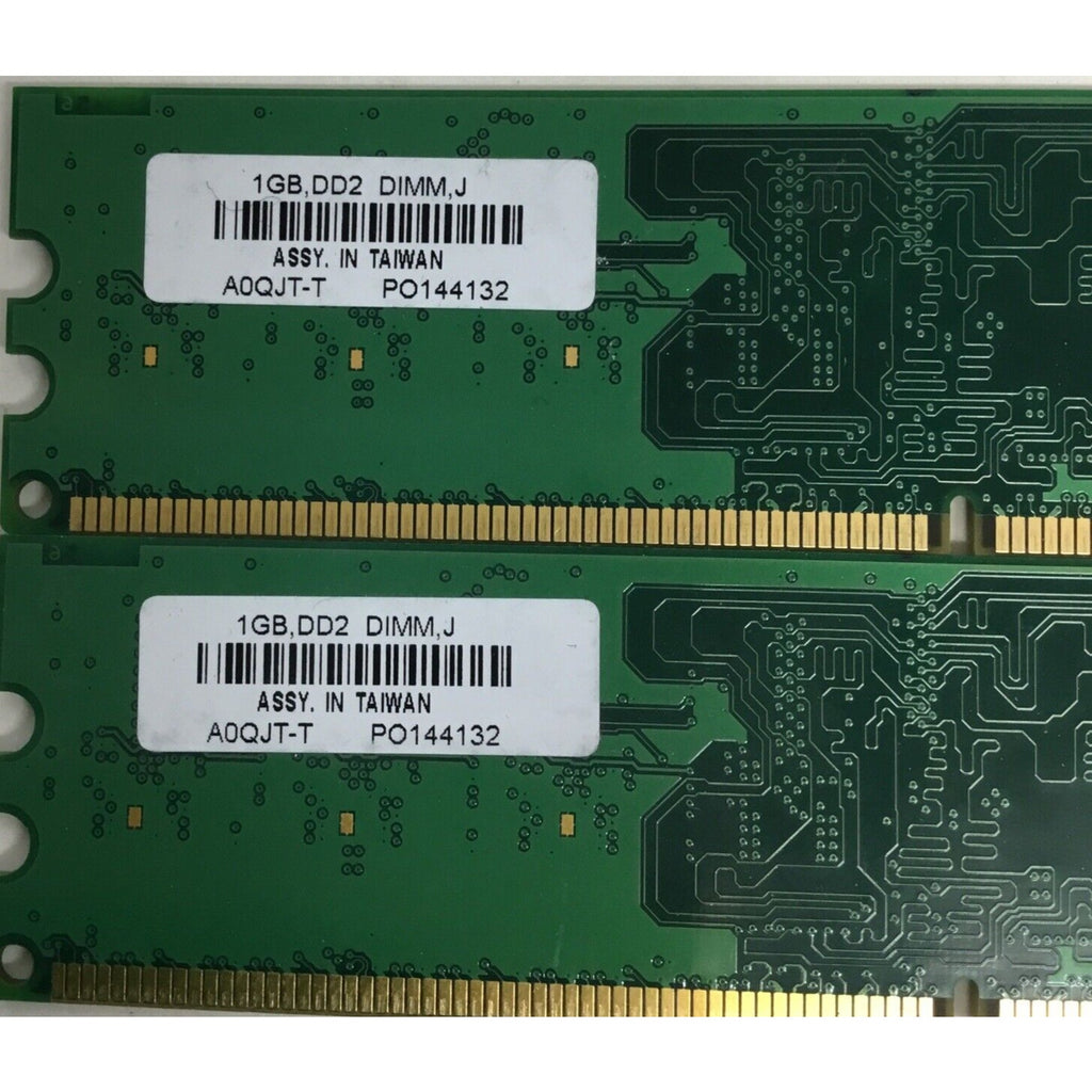 2GB (2x 1GB) DD2 DIMM,J - A0QJT-T PO 144132