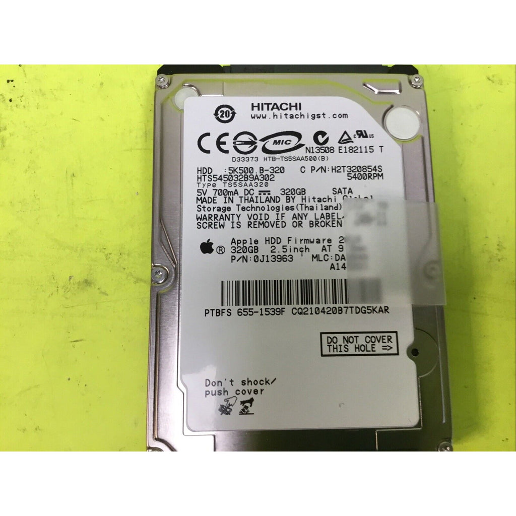 Laptop Computer HTS545032B9A300 5K500B-320 0A74423 Hard Disk Drive