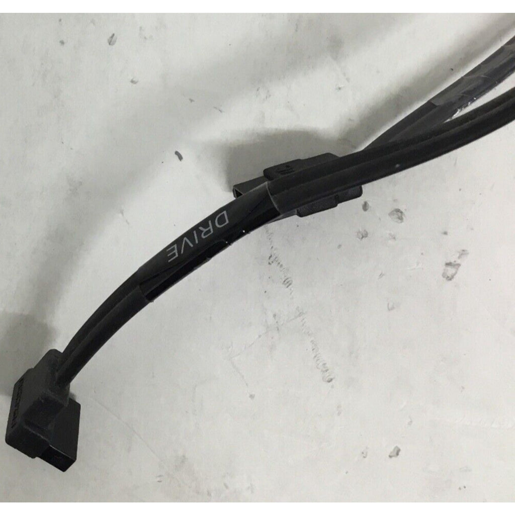 Lot of 2 HP OEM 25" SATA Cable One Right Angle Connector 611894-016 381868-016