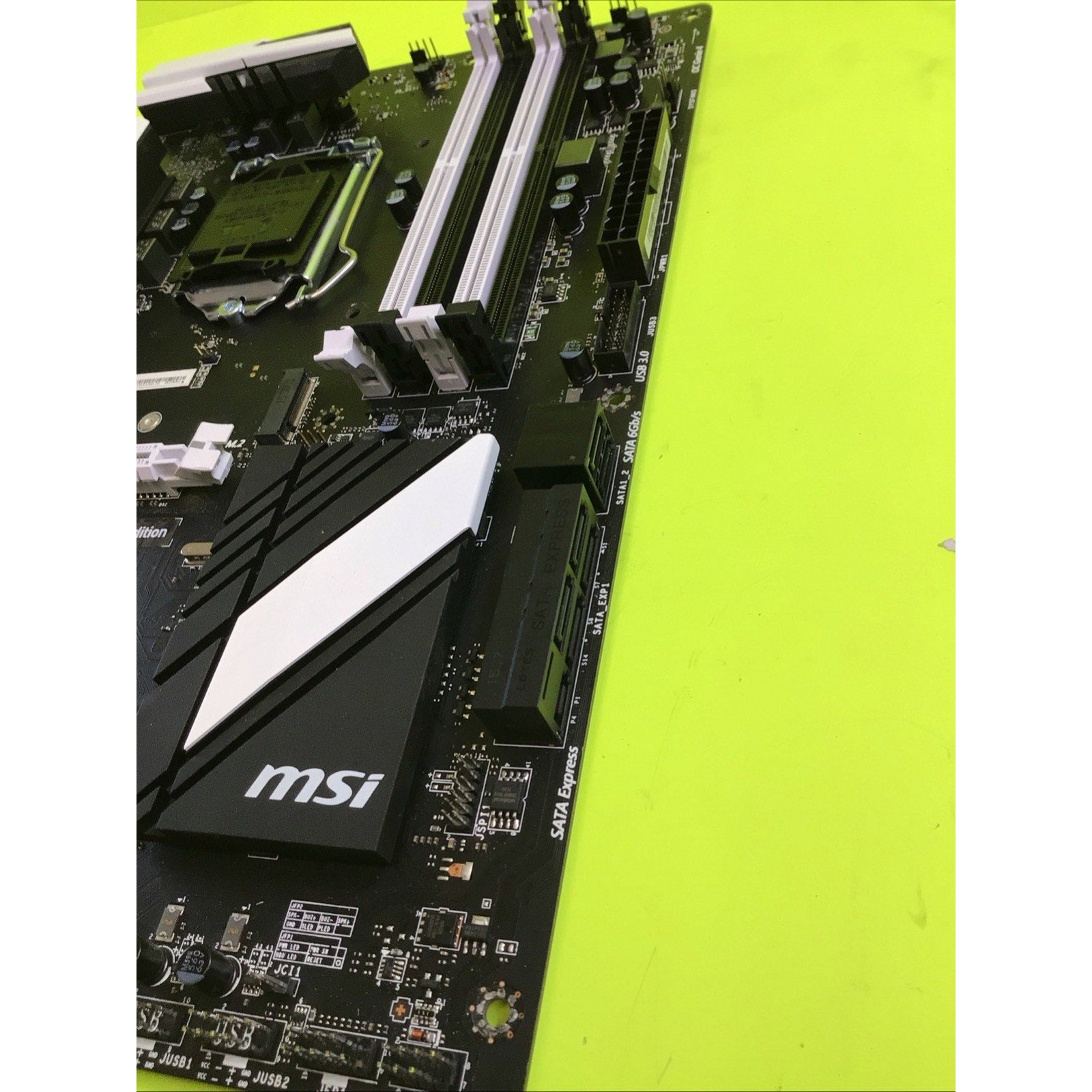 MSI Z97S SLI Krait-Edition Motherboard FOR PARTS or REPAIR