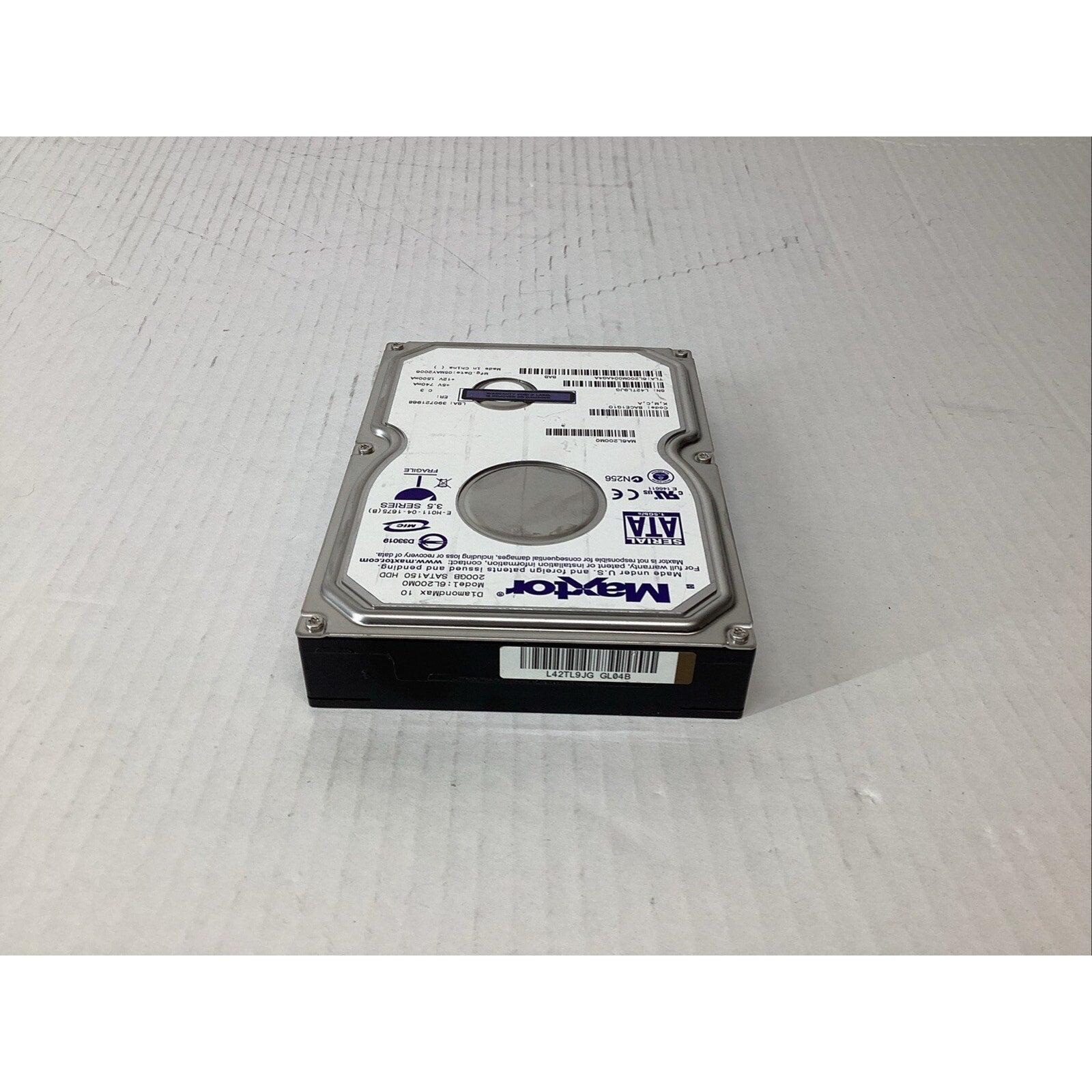 Maxtor DiamondMax 10 200GB SATA 6L200M0 BACE1G10 K,M,C,A MA6L200M0 Hard Drive