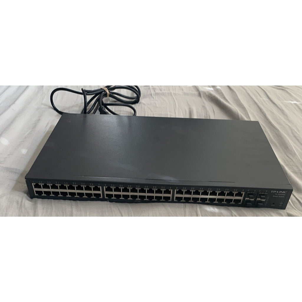 TP-Link TL-SG2452 48-Port Gigabit Smart Ethernet Hub / Switch with 4 SFP Slots