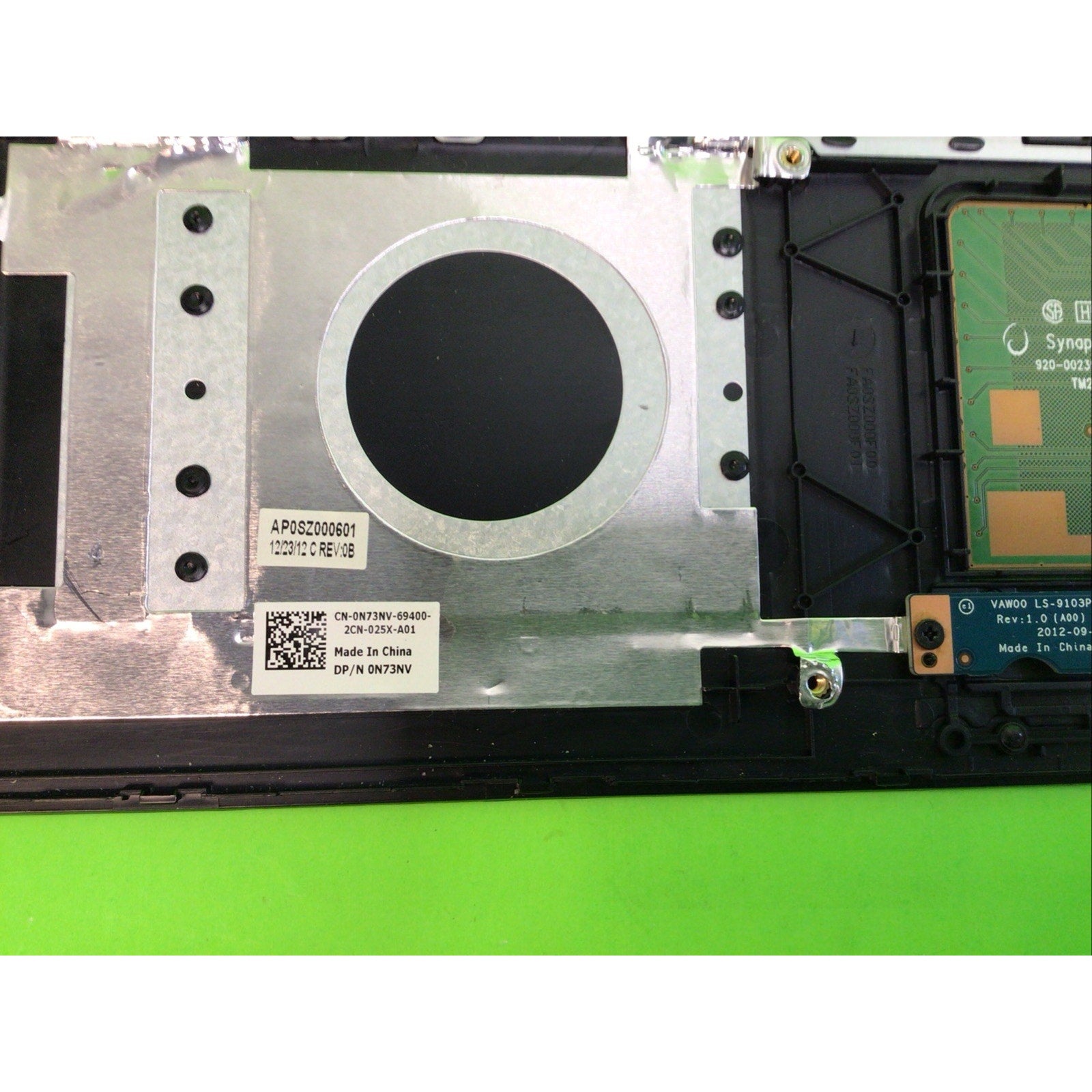 Dell Inspiron 3521 15.6" Genuine Laptop Palmrest with Touchpad N73NV