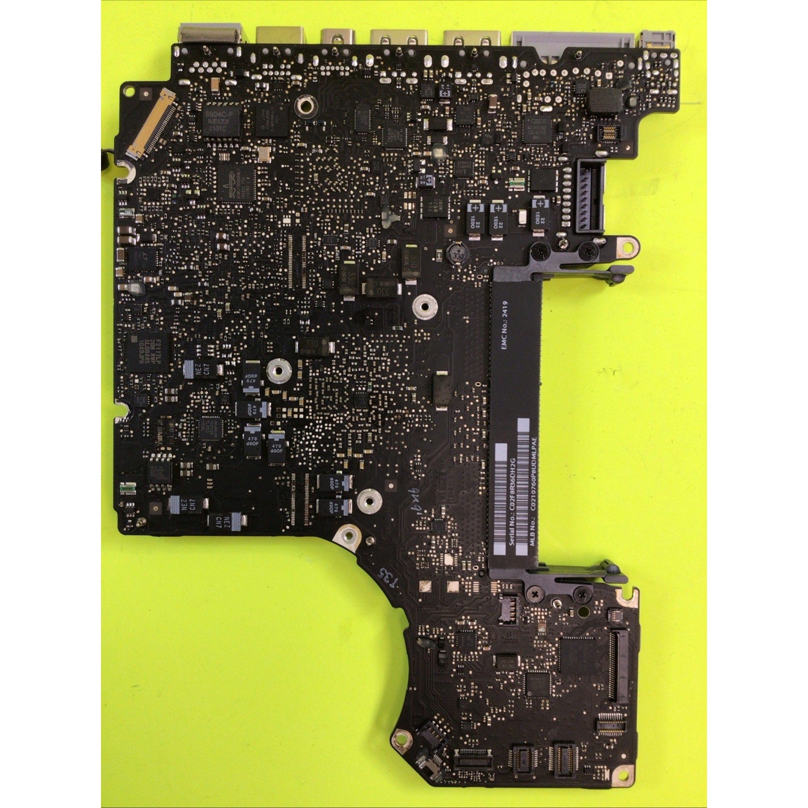 Apple Macbook Pro A1278 Core i5 Logic Board 820-2936-A FOR PARTS or REPAIR