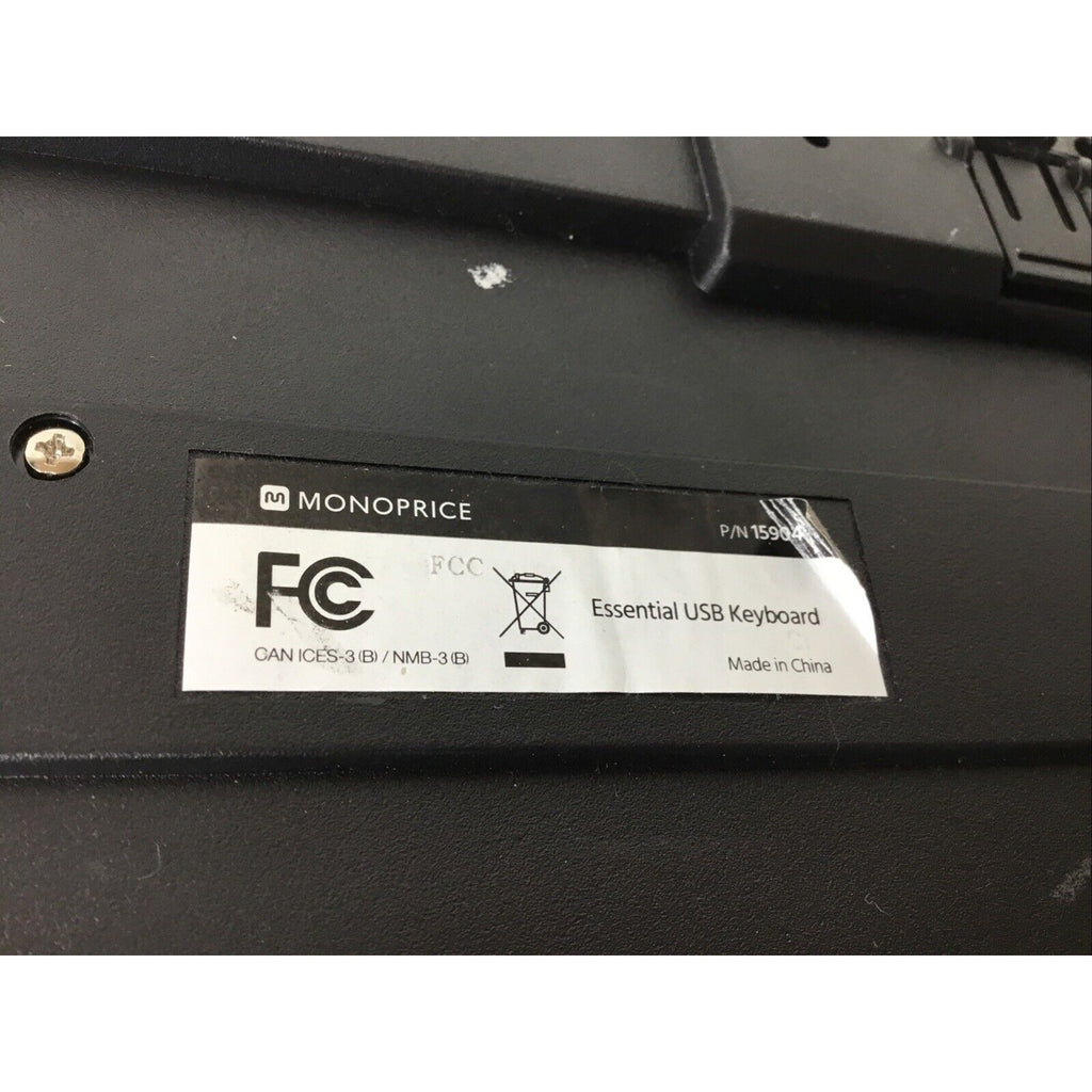 Monoprice Essential USB Keyboard 15904
