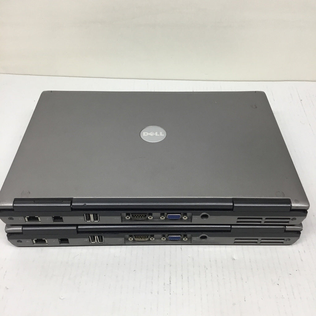 Lot of 2 Dell Latitude D630 3.5GB Laptop WindowsXP DVD/CD Intel Core 2 Duo 500GB