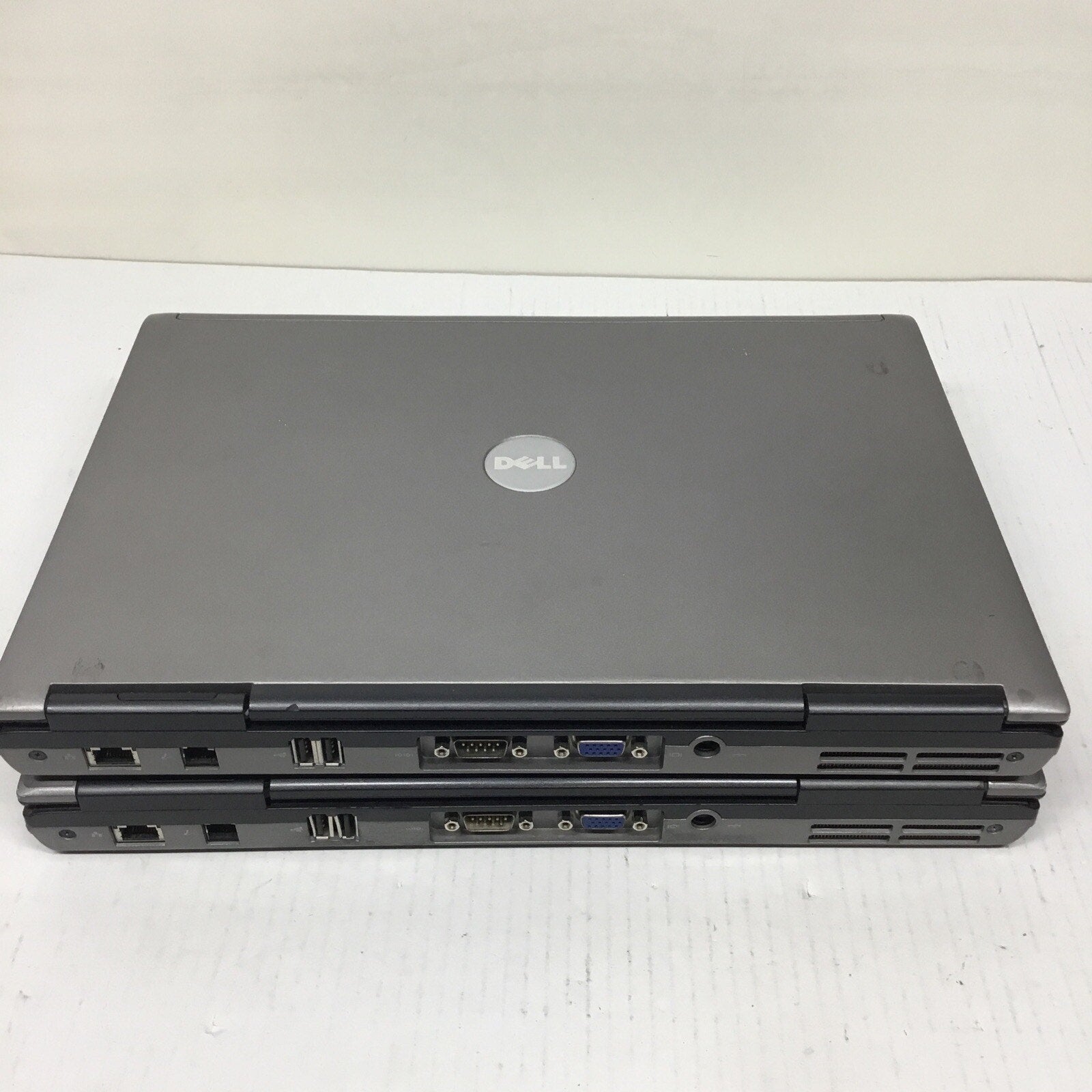 Lot of 2 Dell Latitude D630 3.5GB Laptop WindowsXP DVD/CD Intel Core 2 Duo 500GB