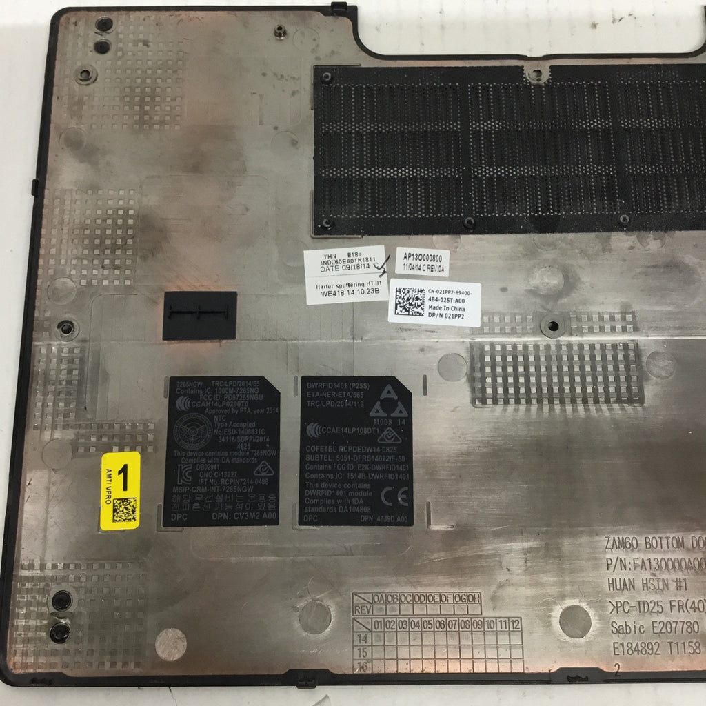 GENUINE DELL LATITUDE E5250 LAPTOP BOTTOM ACCESS DOOR COVER 21PP2 021PP2
