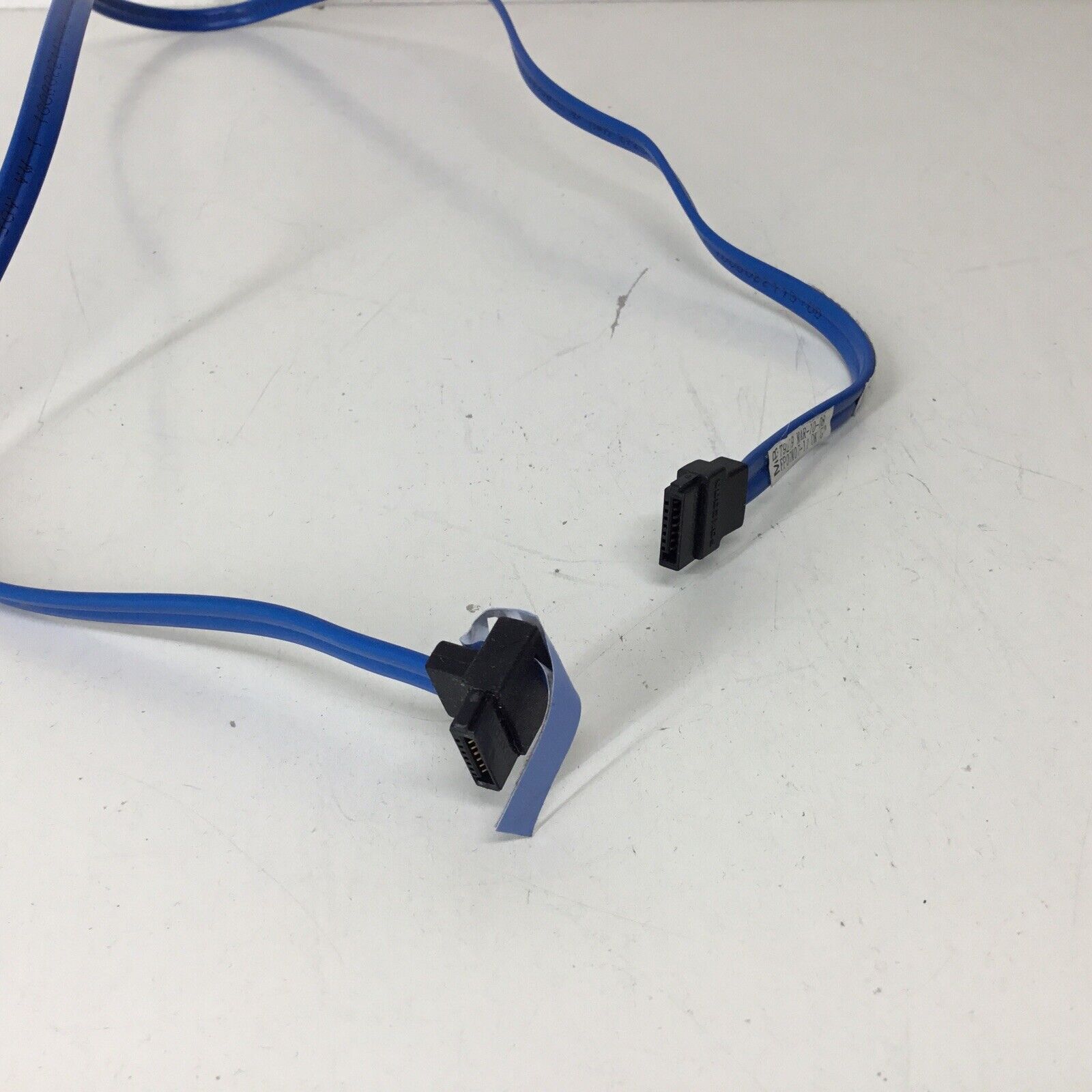 Lot Of 18 - Dell SATA HDD 27" Straight to Angle Data Cable - Blue T9219 0T9219