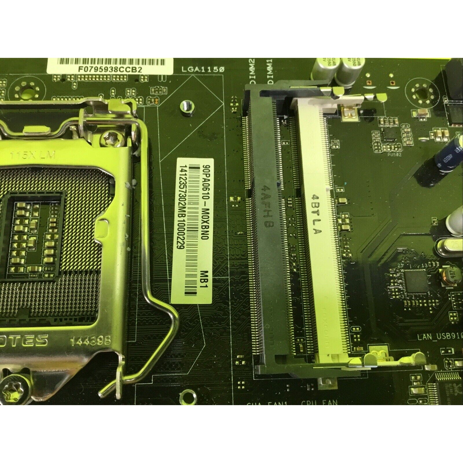 ASUS G20AJ H97-1/G20AJ/DP_MB Motherboard FOR PARTS REPAIR or RECYCLE