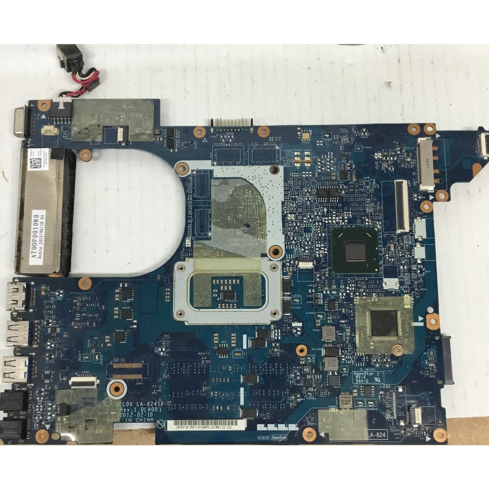 Motherboard for DELL INSPIRON 15R 5520 LA-8241P N35X3 AS-IS