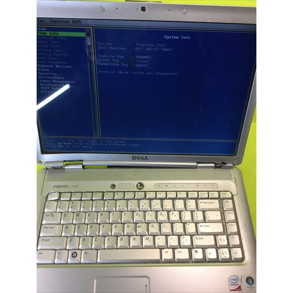 Dell Inspiron 1525 FOR PARTS REPAIR or RECYCLE