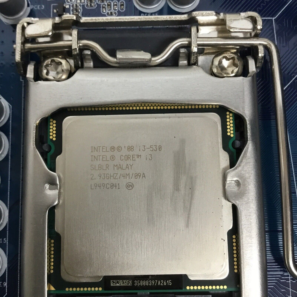 INTEL DH55TC E70932-206 LGA1156 DDR3 M-ATX Motherboard i3-530 2.93 GHz 8GB Ram