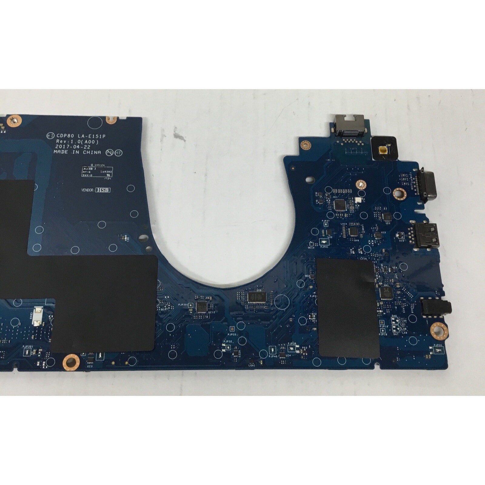 FOR PARTS 00C144 For DELL latitude 5580 Laptop Motherboard LA-E151P i5-6440HQ