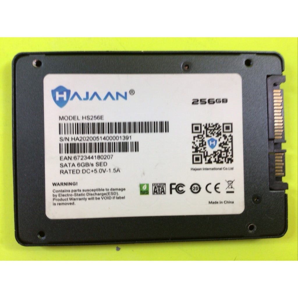 Hajaan 256GB 2.5" SATA 6.0Gbps SSD Solid State Drive HS256E
